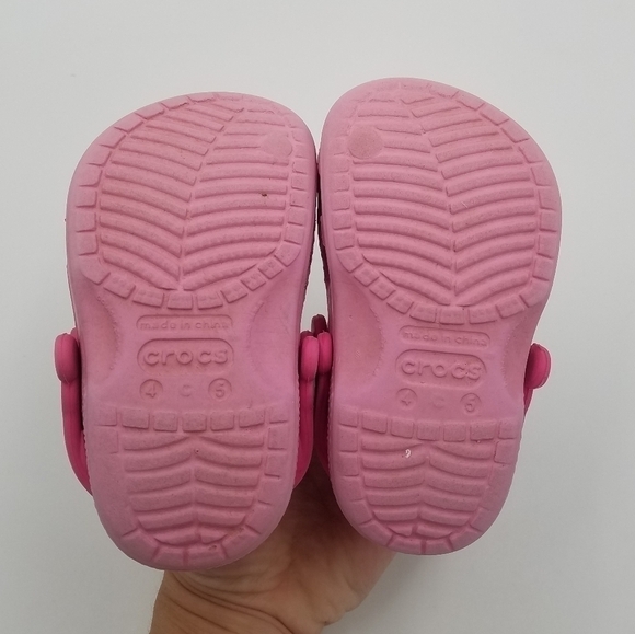 Crocs Disney Minnie Mouse Airplane Sunglasses Travel Sandal Clog 4T 5T - Picture 6 of 8